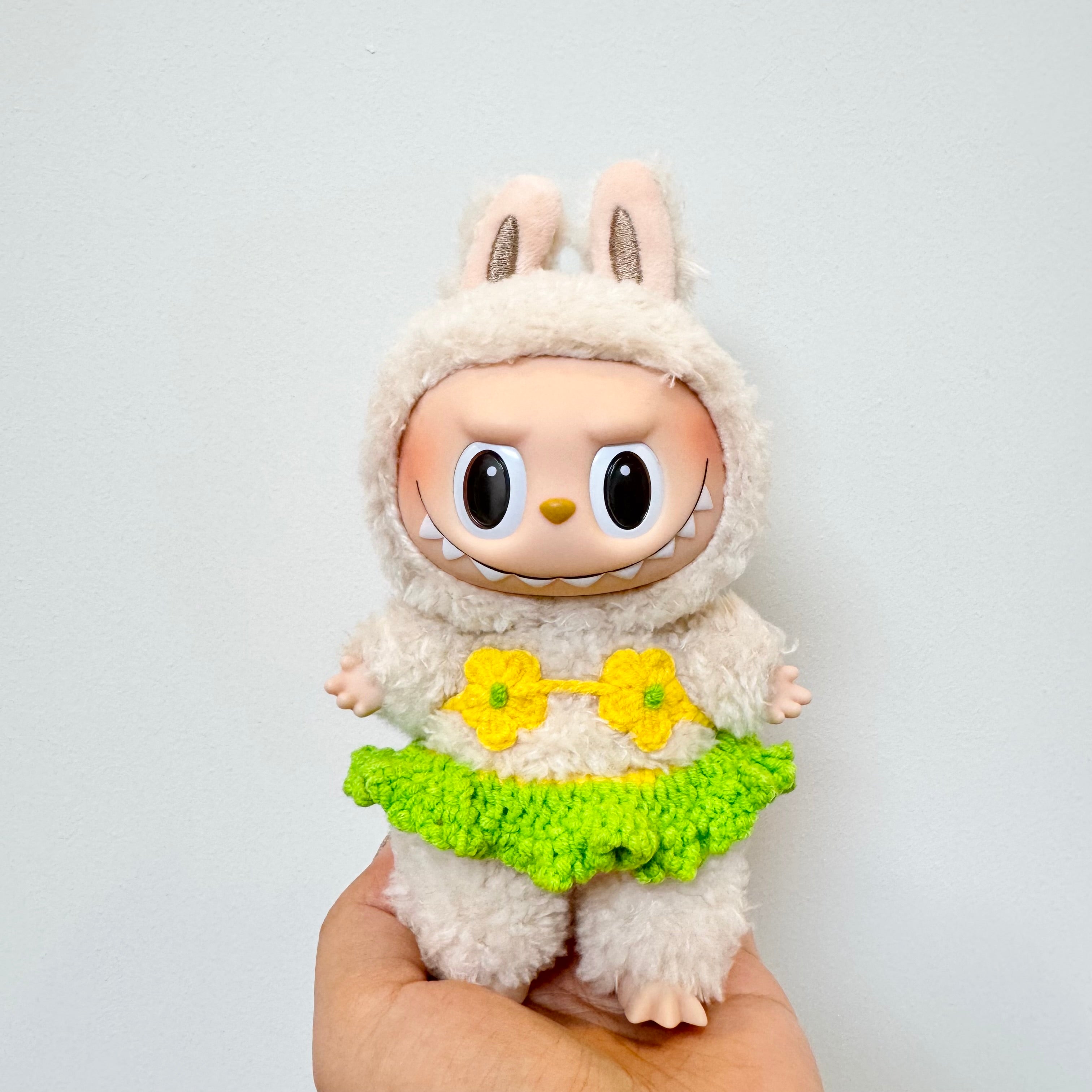 Labubu Doll Clothes - Bikini Set - Cozy Crochet Costume for 17cm Dolls