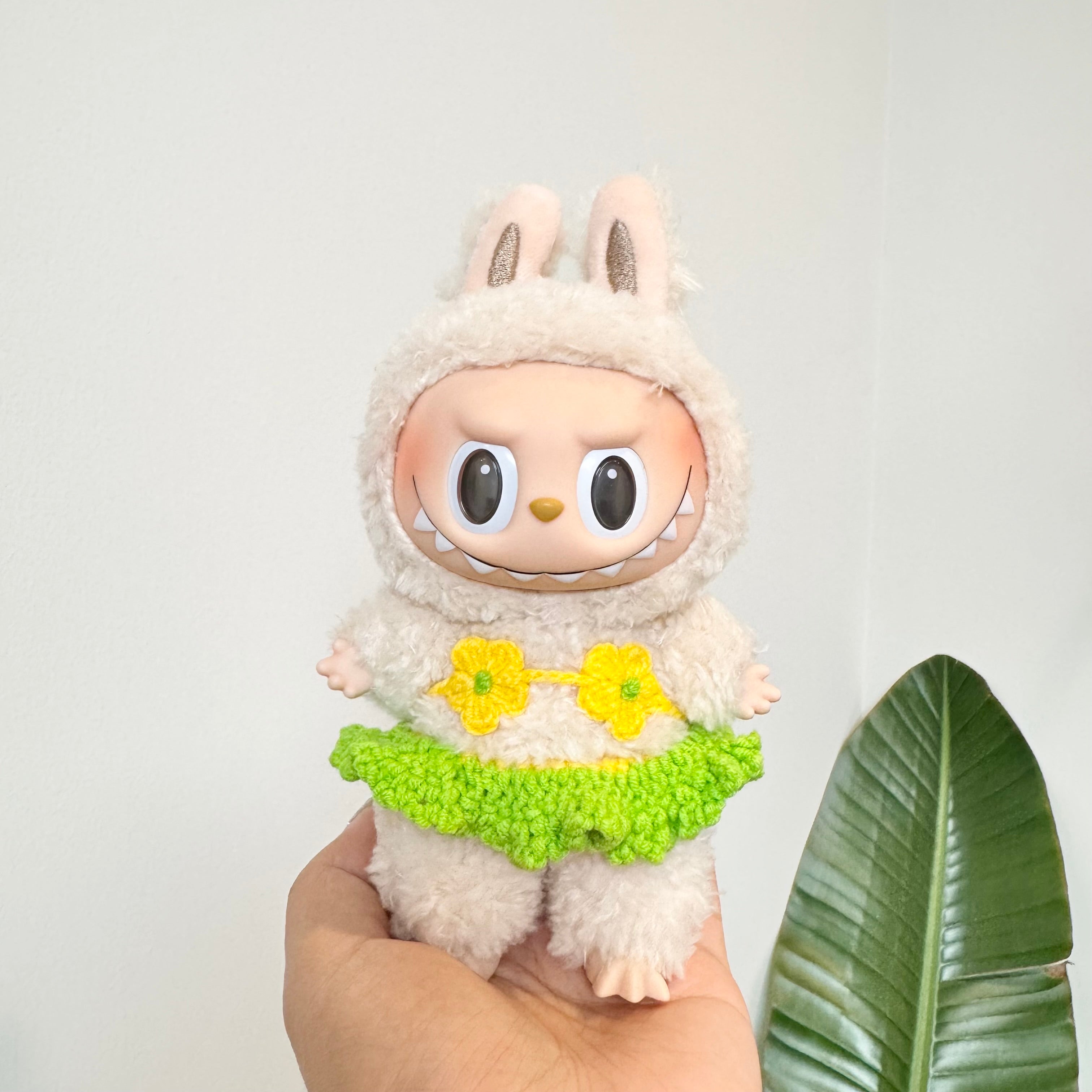 Labubu Doll Clothes - Bikini Set - Cozy Crochet Costume for 17cm Dolls