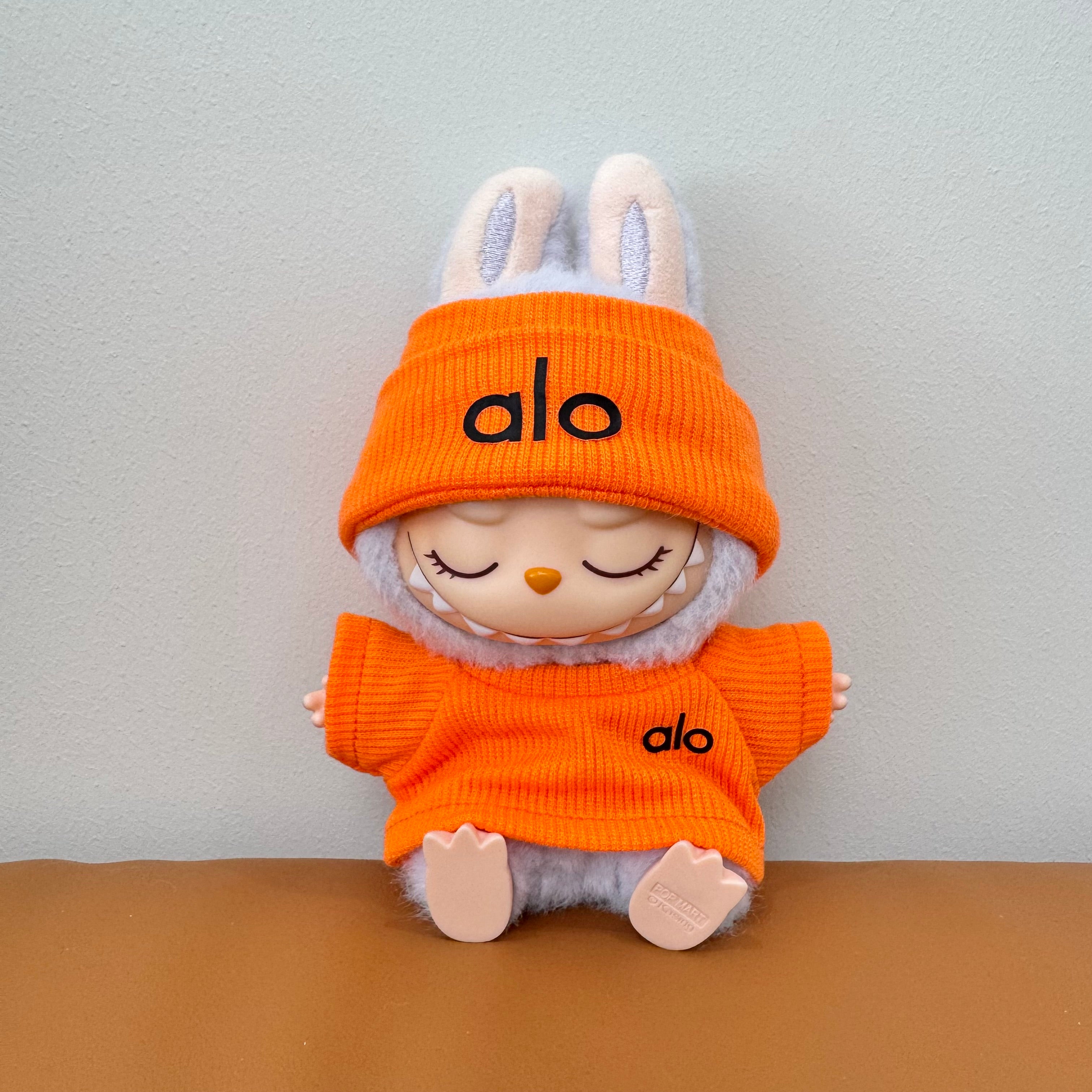 Labubu Doll Clothes - Sporty Athleisure Set - Trendy Fitness Outfit for Dolls