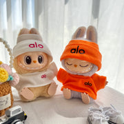 Labubu Doll Clothes - Sporty Athleisure Set - Trendy Fitness Outfit for Dolls