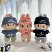 Labubu Doll Clothes - Luxury Brand "HERMES" Inspired Outfit Set for Dolls