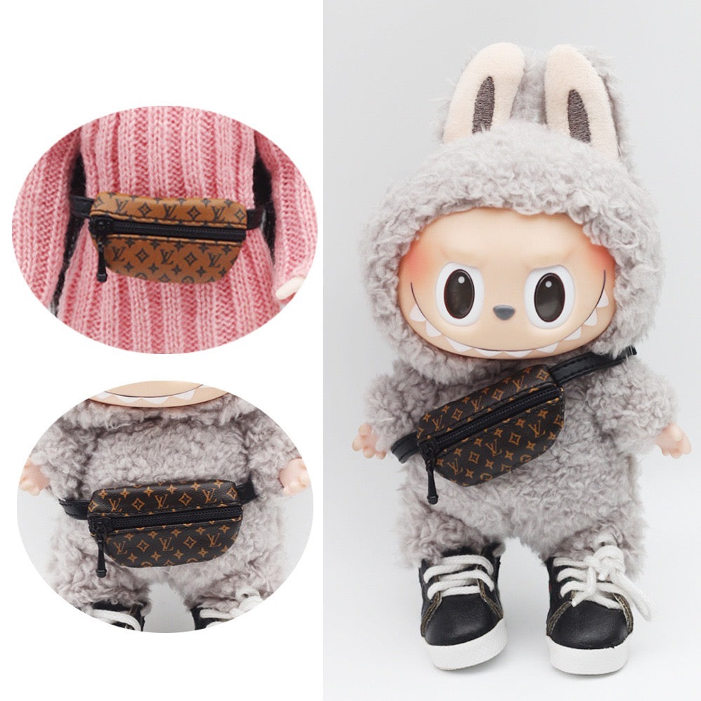 Doll Accessories - Luxury Style Mini Hip Pack for Dolls - 3 Colors