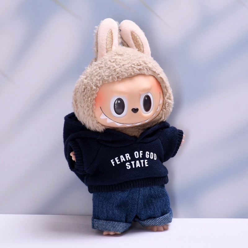 Doll Clothes - Luxury Style Streetwear Set Doll Outfit