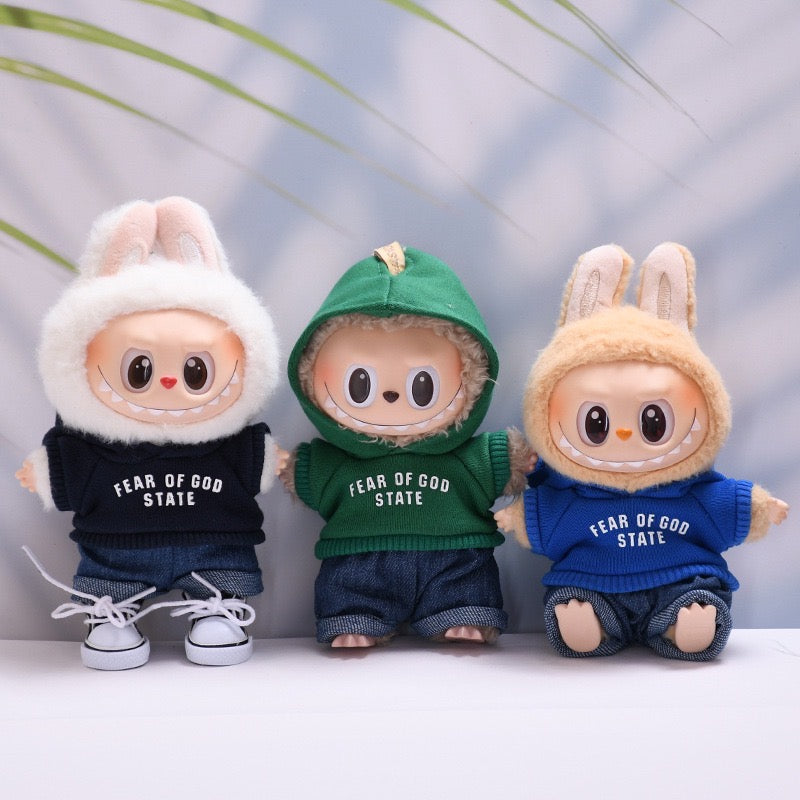 Doll Clothes - Luxury Style Streetwear Set Doll Outfit