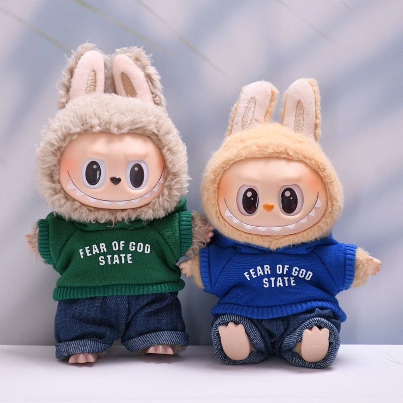 Doll Clothes - Luxury Style Streetwear Set Doll Outfit