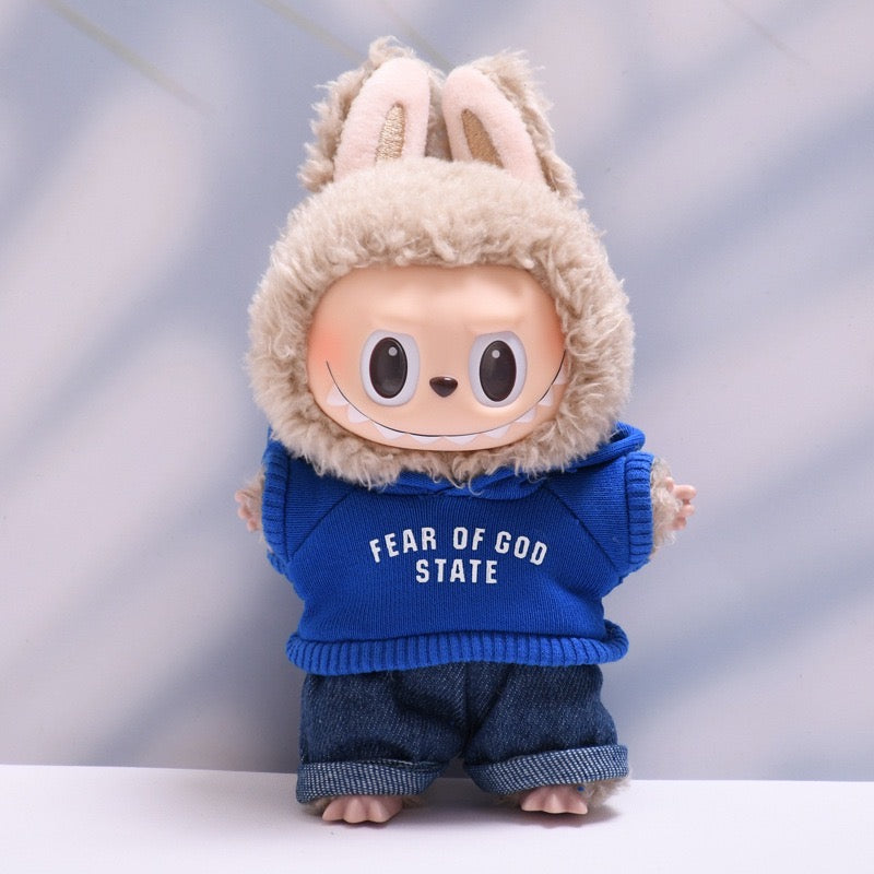 Doll Clothes - Luxury Style Streetwear Set Doll Outfit