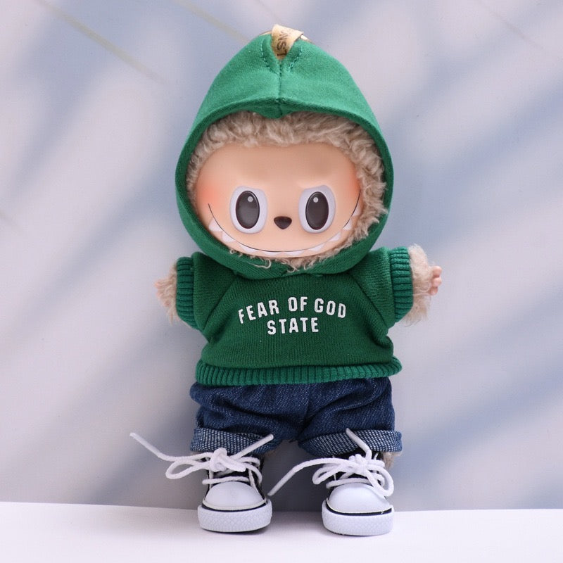 Doll Clothes - Luxury Style Streetwear Set Doll Outfit