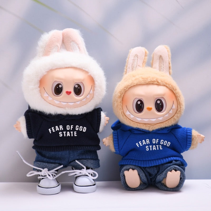 Doll Clothes - Luxury Style Streetwear Set Doll Outfit