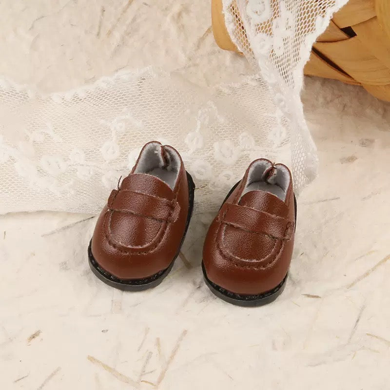 Doll Accessories - Stylish Leather Shoes for Dolls - 3 Colors