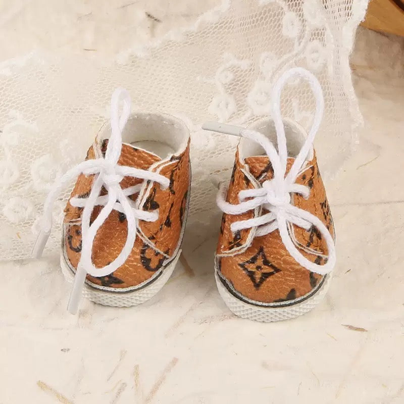 Doll Accessories - Luxury Style Leather Shoes for Dolls - 3 Colors