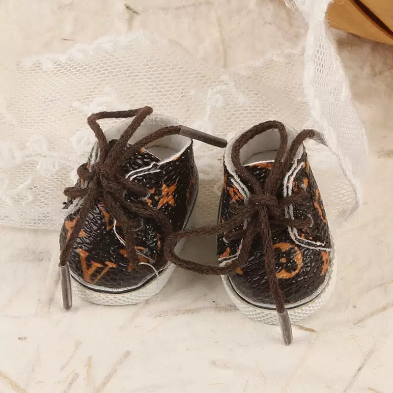 Doll Accessories - Luxury Style Leather Shoes for Dolls - 3 Colors