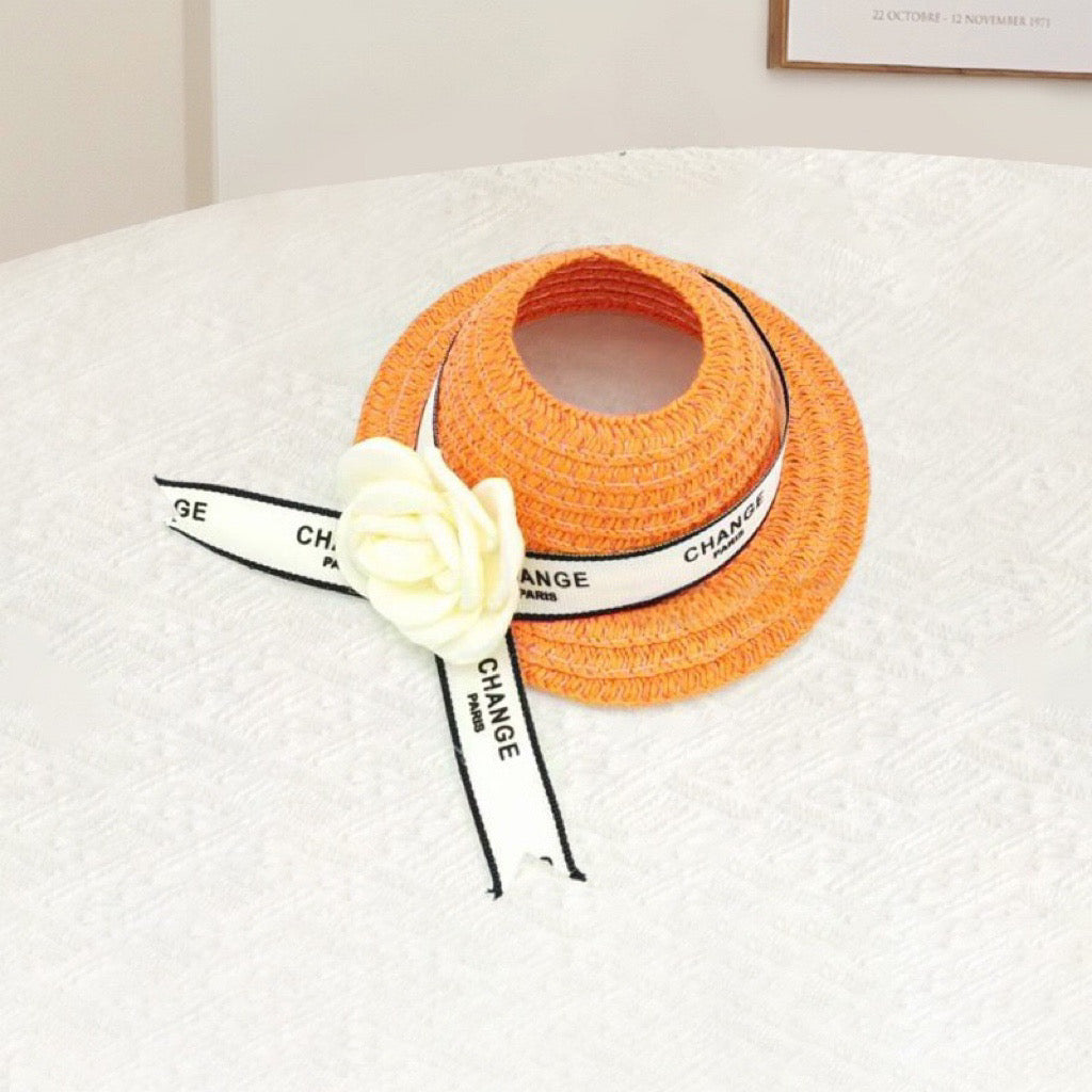 Doll Accessories - Elegant Straw Hat Decor for Dolls - 4 Colors