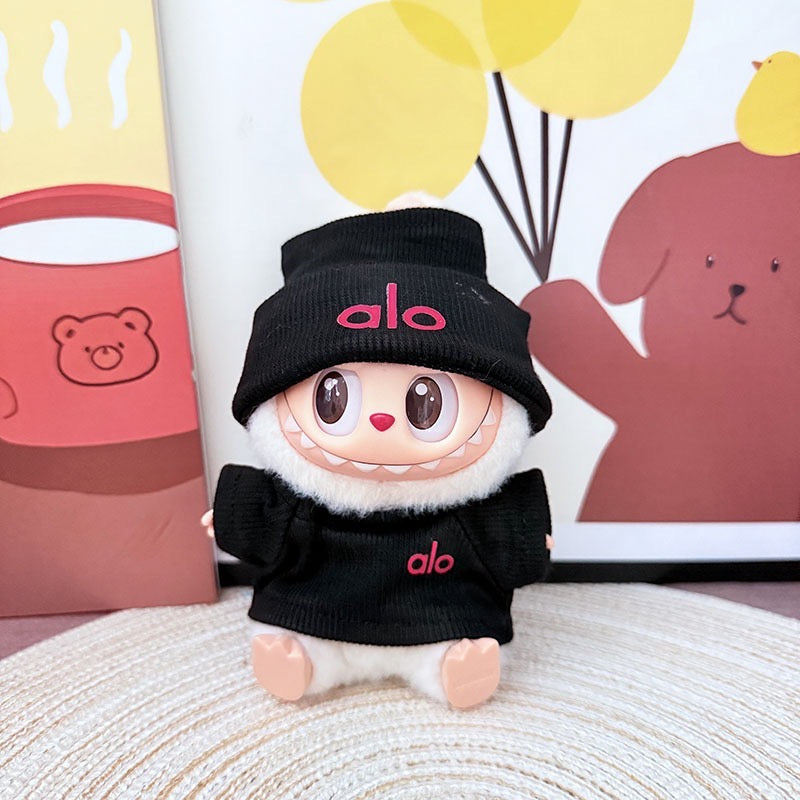 Labubu Doll Clothes - Sporty Athleisure Set - Trendy Fitness Outfit for Dolls