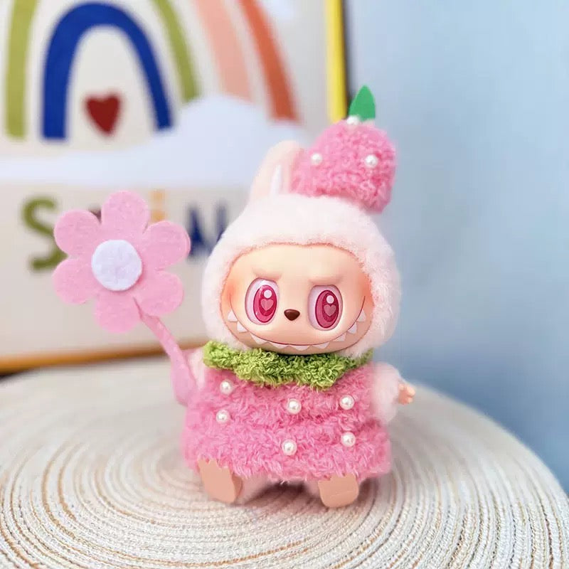 Doll Clothes - Adorable Strawberry Themed Outfit Set
