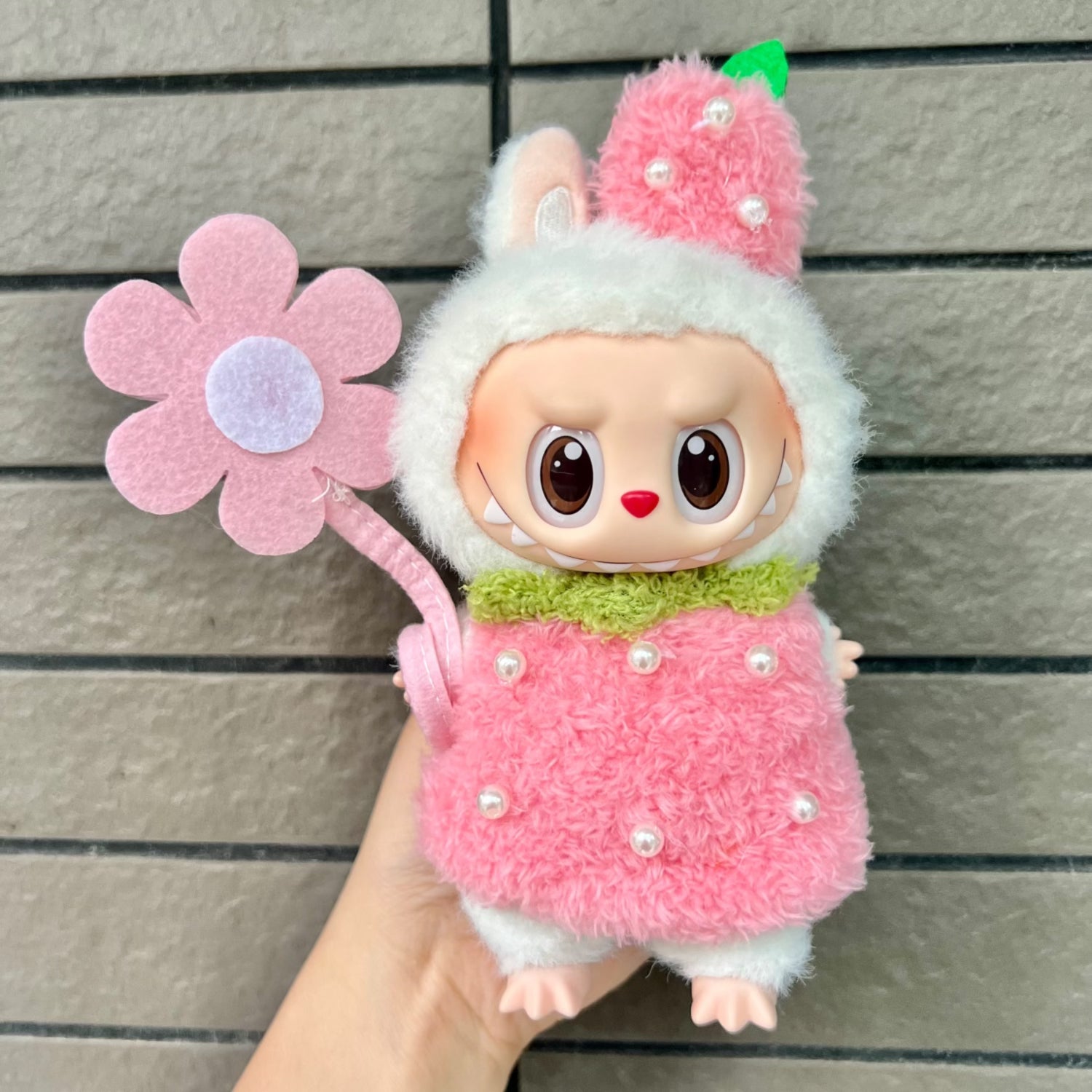 Doll Clothes - Adorable Strawberry Themed Outfit Set