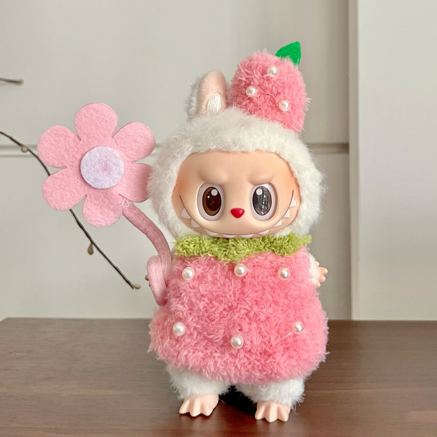 Doll Clothes - Adorable Strawberry Themed Outfit Set