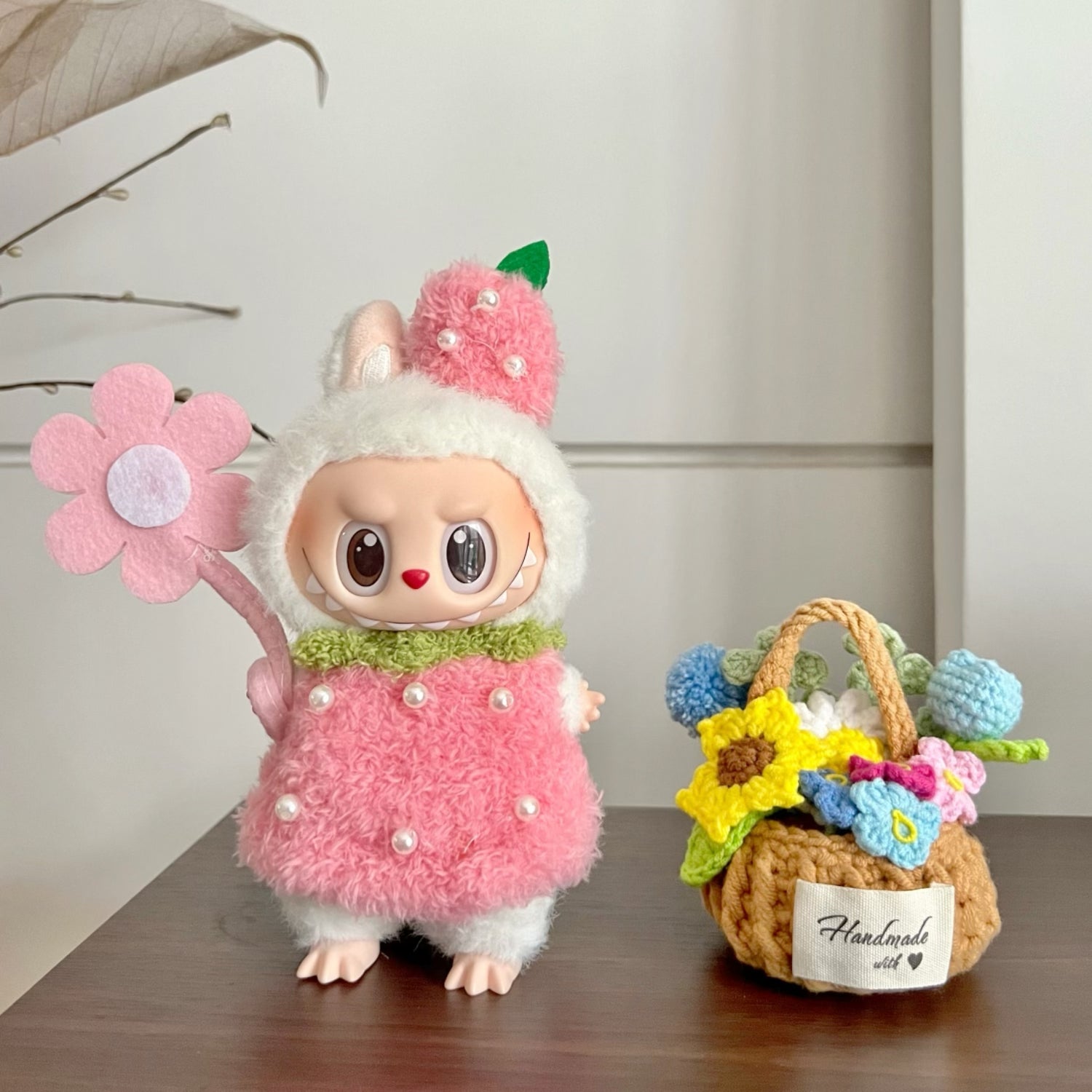 Doll Clothes - Adorable Strawberry Themed Outfit Set