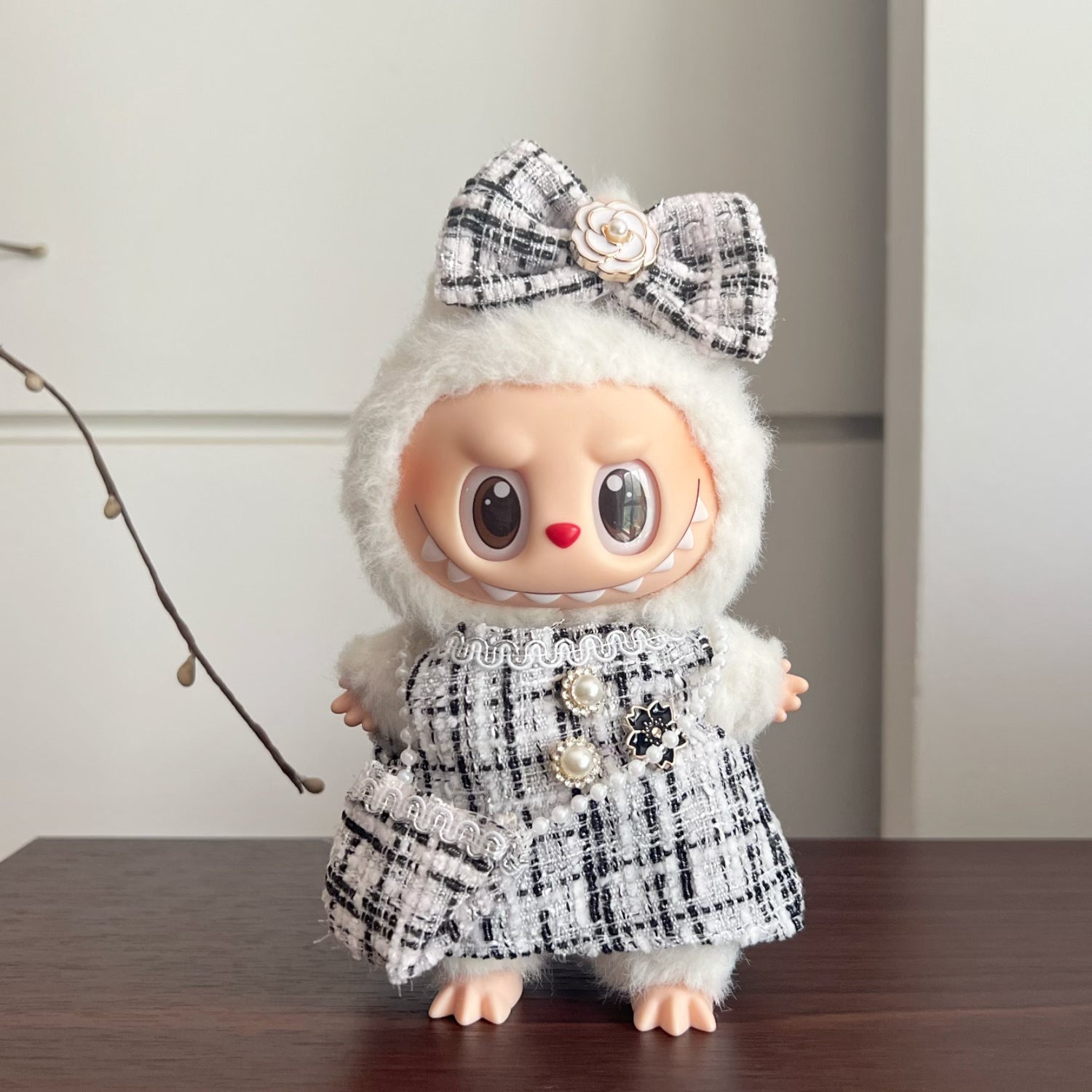 Labubu Doll Fashion Clothes Set - Suitable for 6.7 Inches Doll (No Doll)