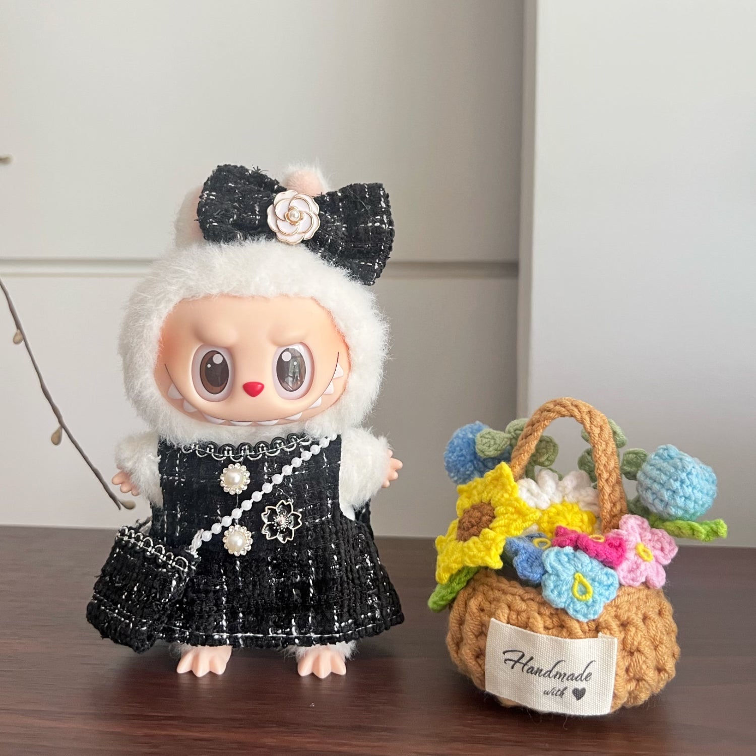 Labubu Doll Fashion Clothes Set - Suitable for 6.7 Inches Doll (No Doll)