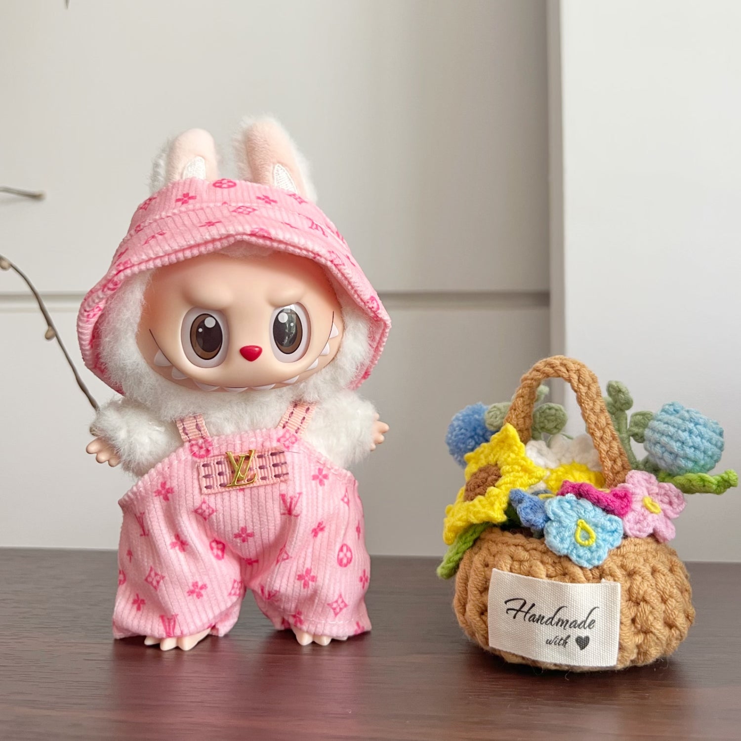 Labubu Doll Fashion Clothes Set - Suitable for 6.7 Inches Doll (No Doll)