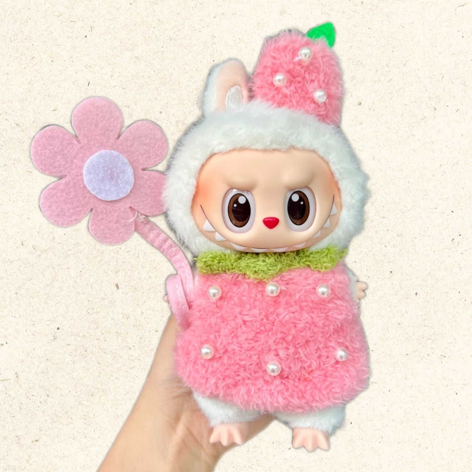 Doll Clothes - Adorable Strawberry Themed Outfit Set