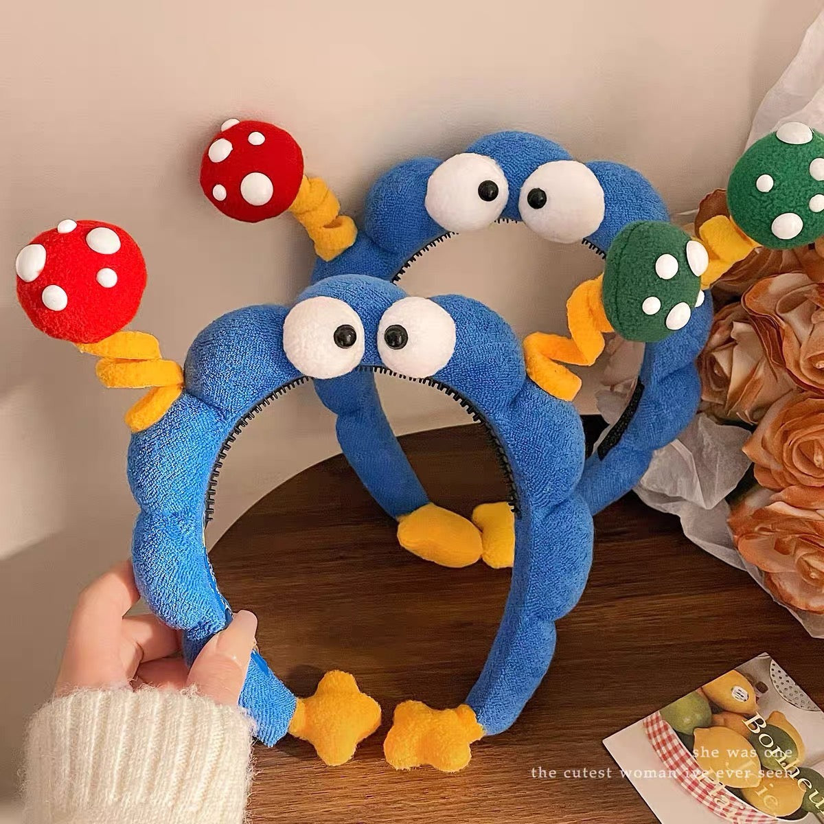 Handmade Cute Monster Headband - Playful & Adorable Hair Accessory