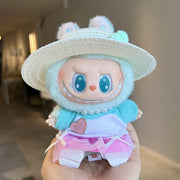 Doll Clothes - Pastel Garden Party with Tutu Skirt 5 - Piece Outfit Set