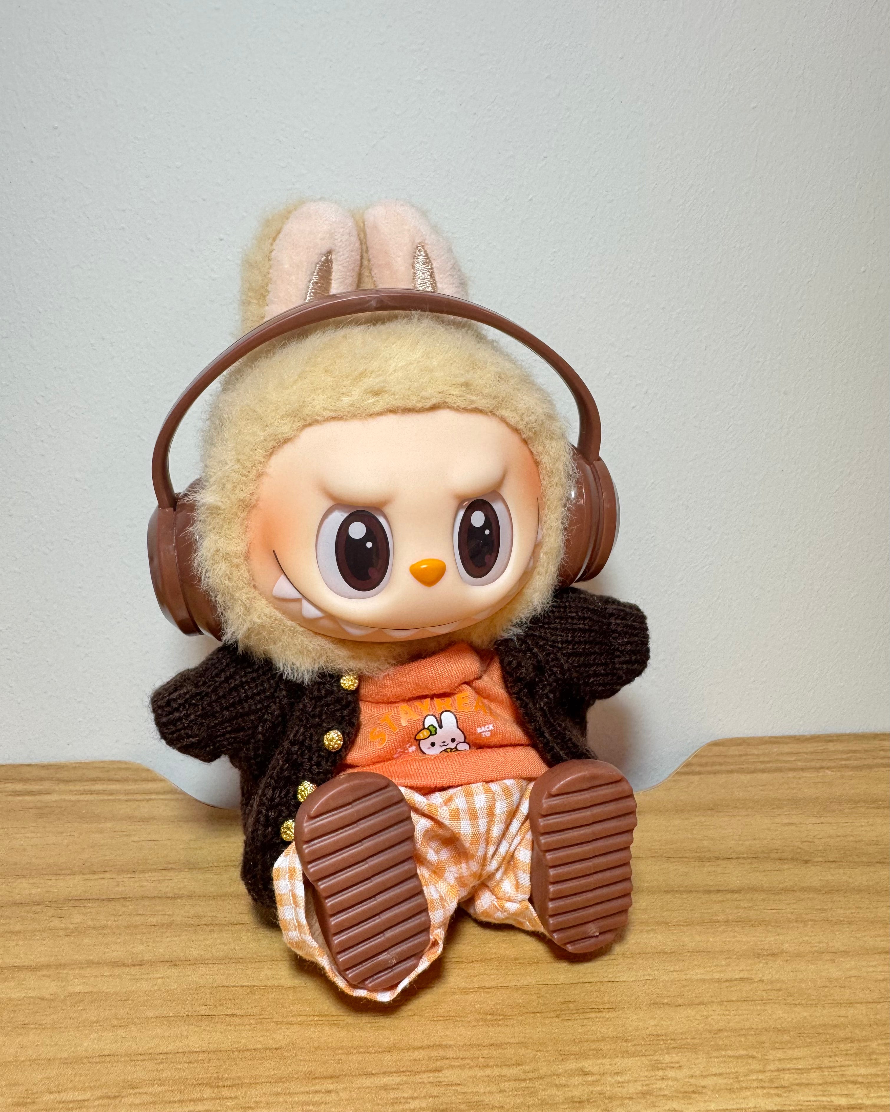 Doll Clothes - Caramel Toned Casual Set Doll Outfit