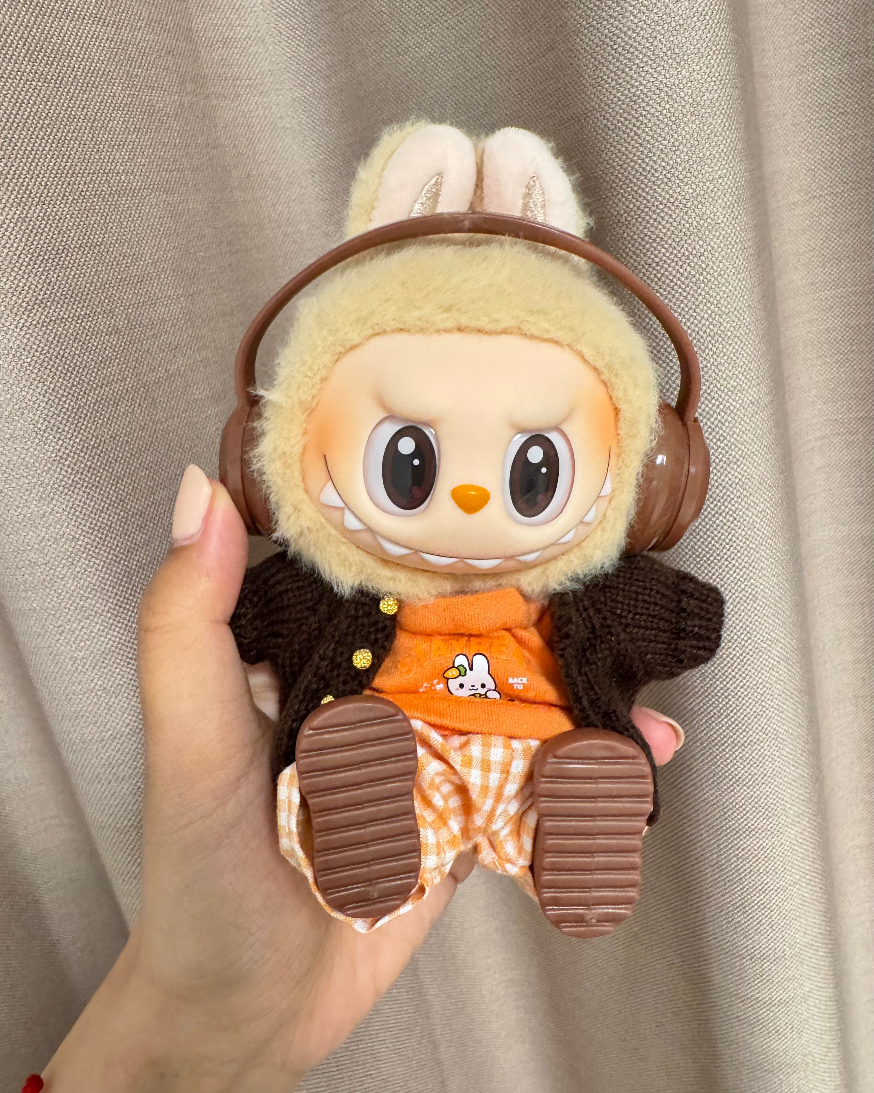 Doll Clothes - Caramel Toned Casual Set Doll Outfit