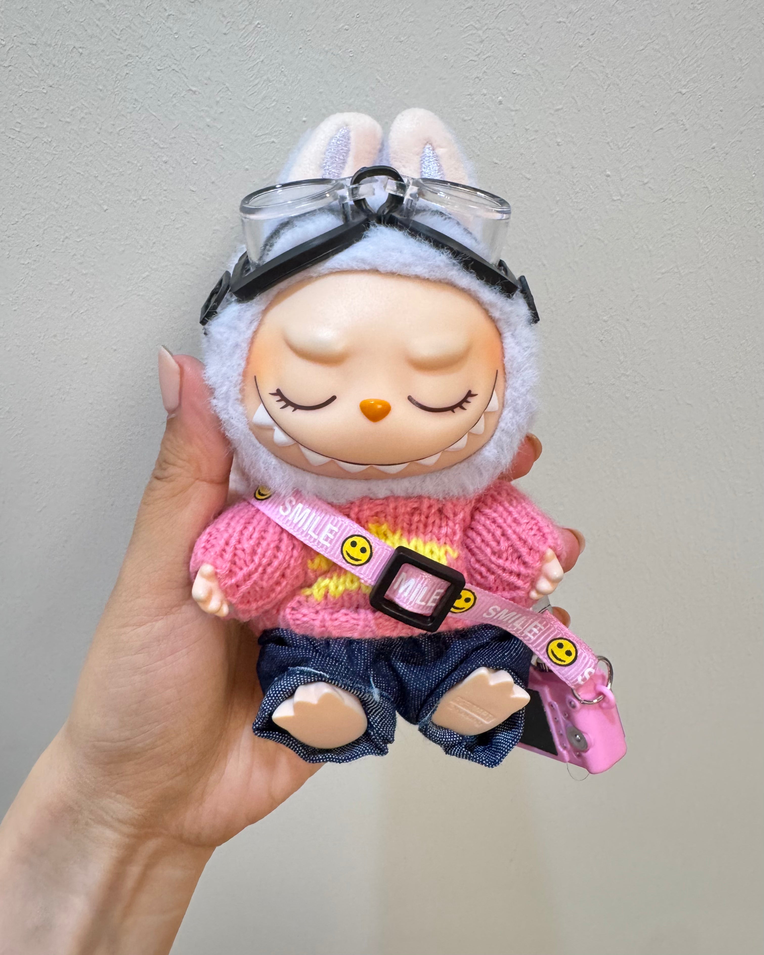 Doll Clothes - Pink Photographer Outfit Set Doll Outfit