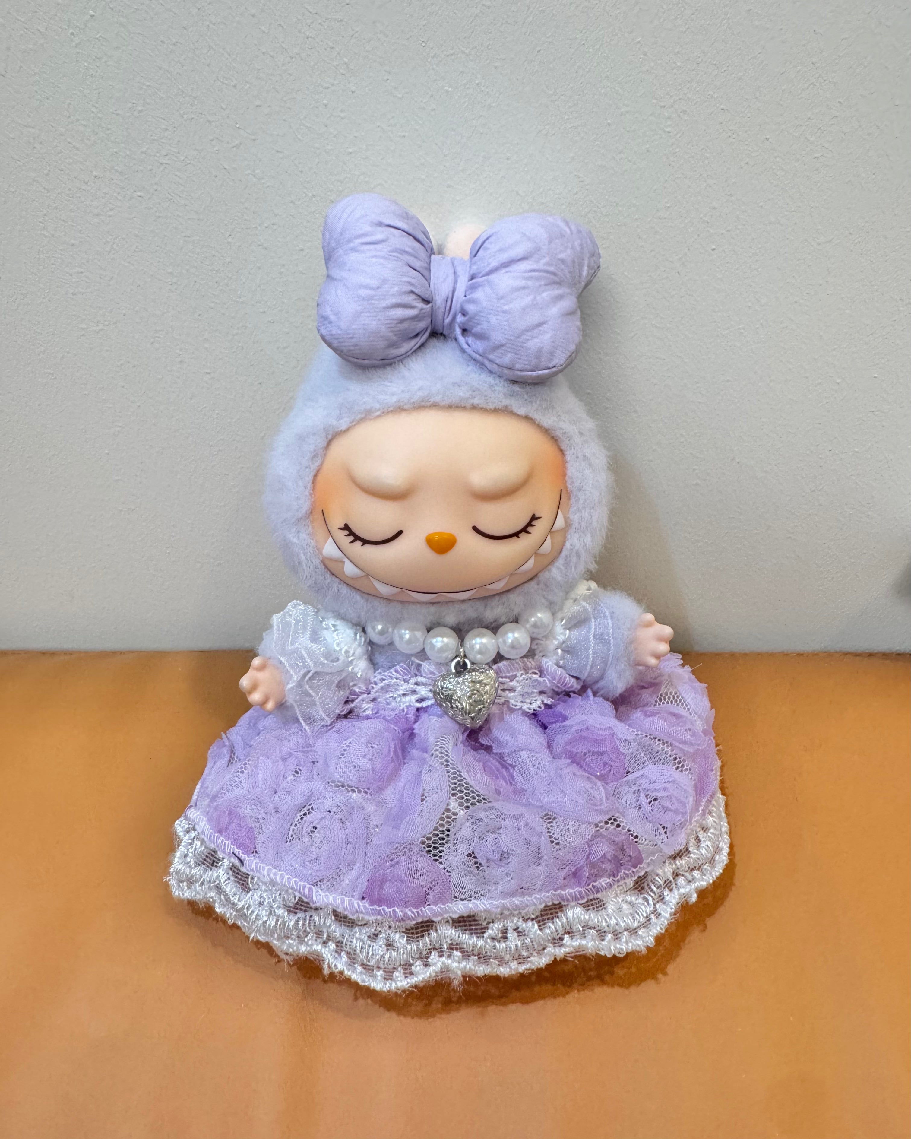 Doll Clothes - Lavender Princess Dress Set Doll Outfit
