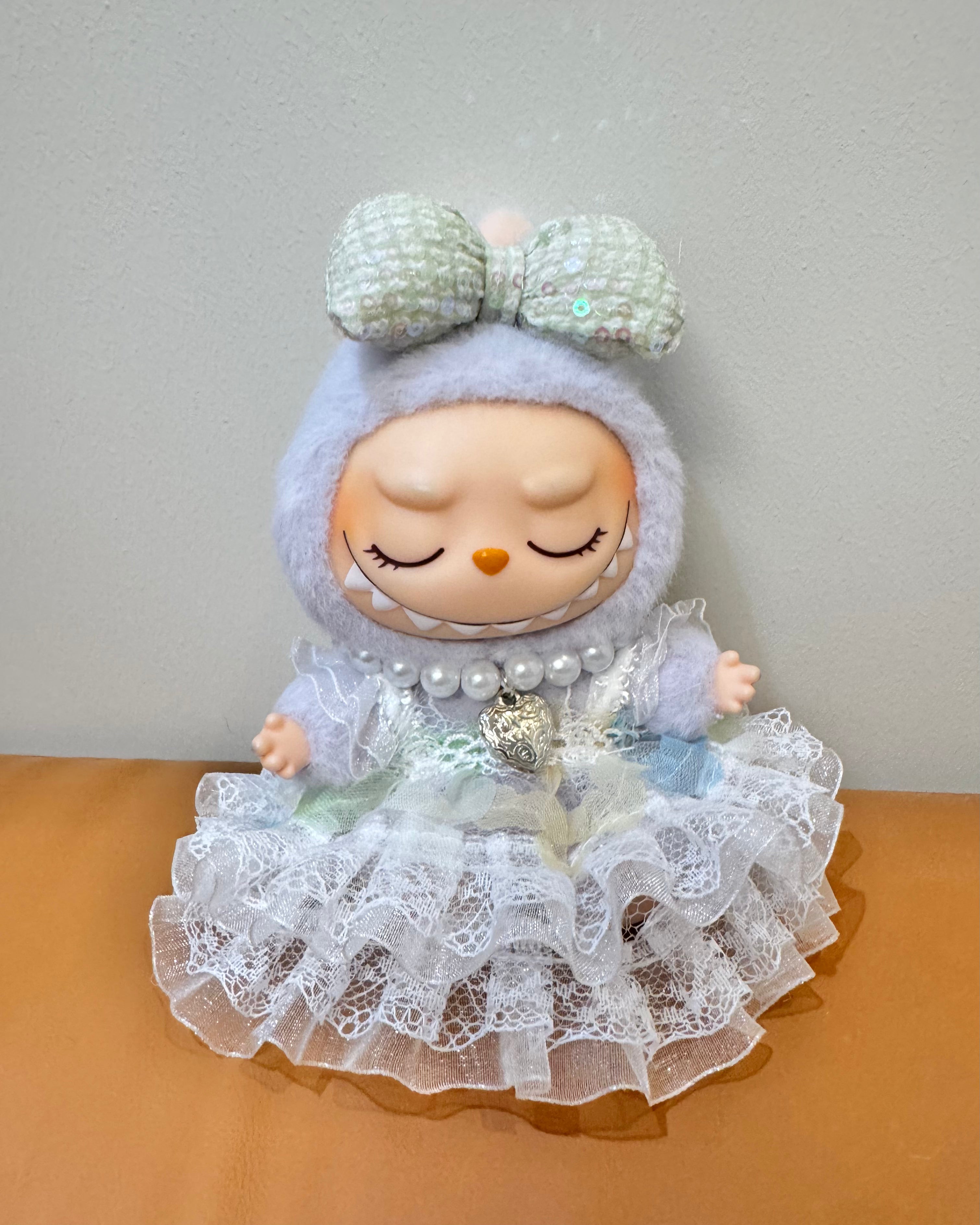 Doll Clothes - Elegant Lace Princess Dress Set Doll Outfit