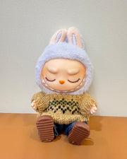 Doll Clothes - Warm Knit Sweater Set Doll Outfit