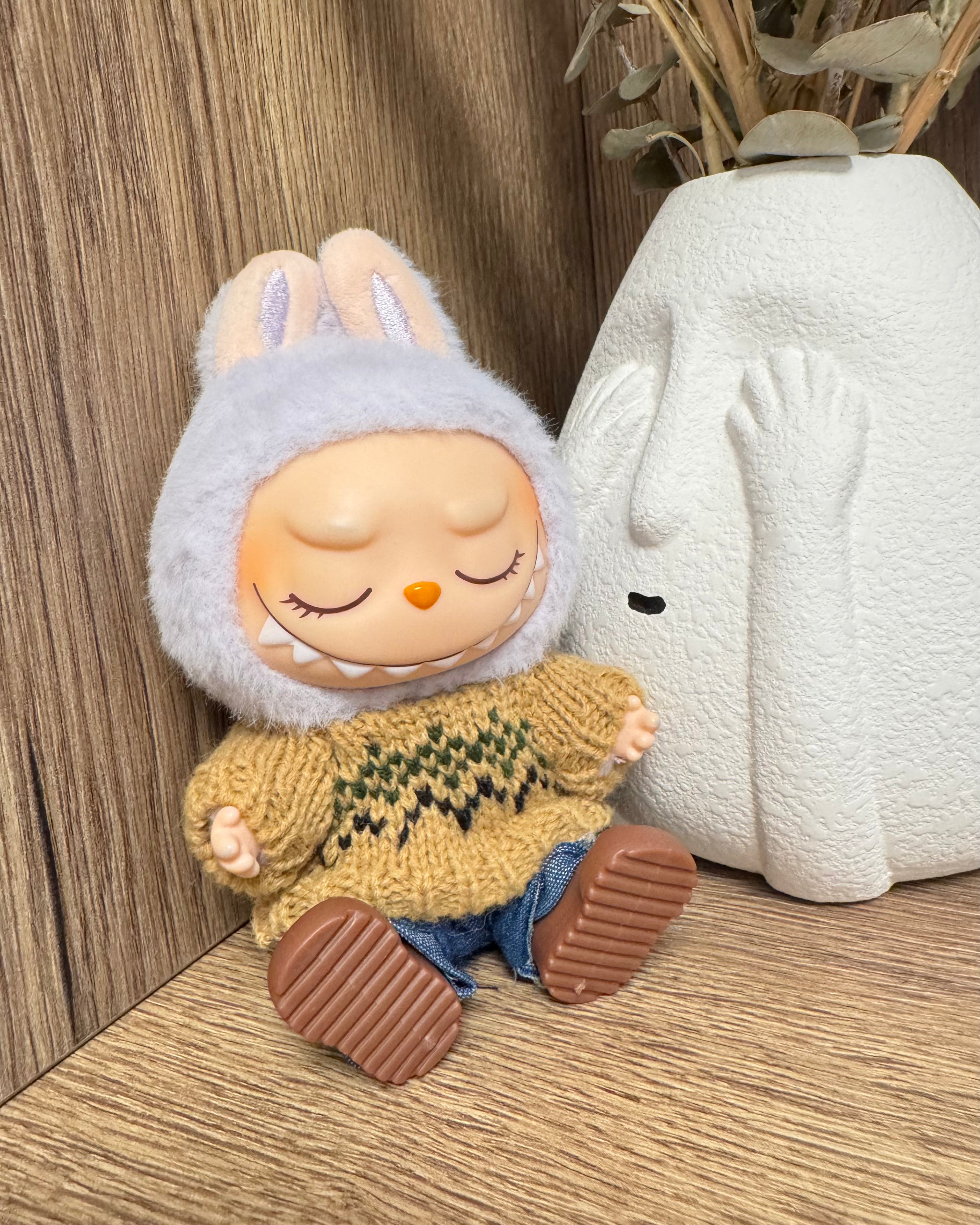 Doll Clothes - Warm Knit Sweater Set Doll Outfit