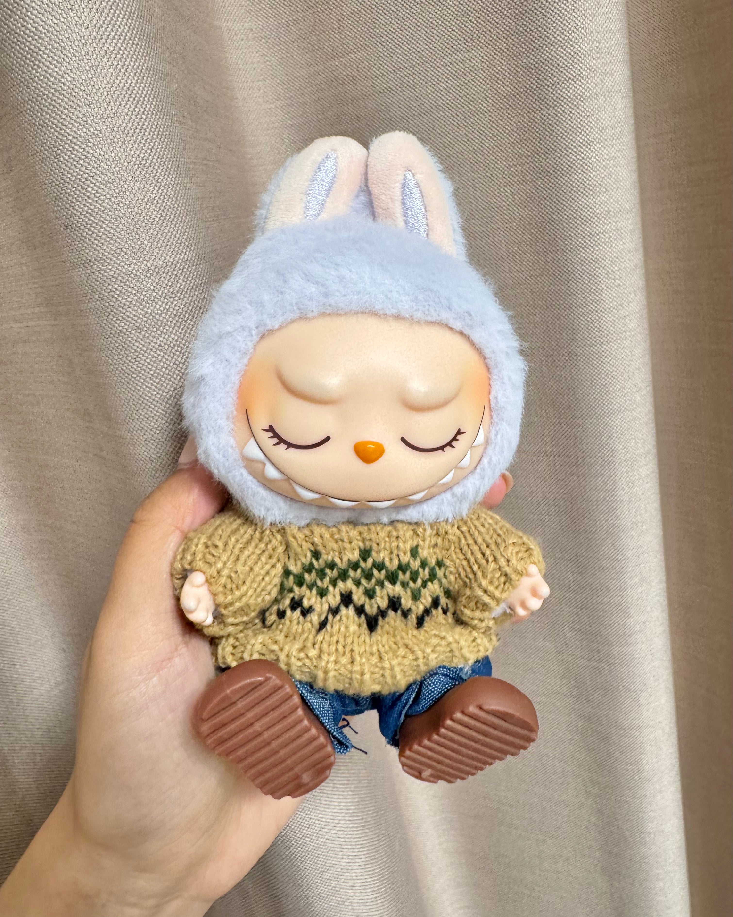 Doll Clothes - Warm Knit Sweater Set Doll Outfit