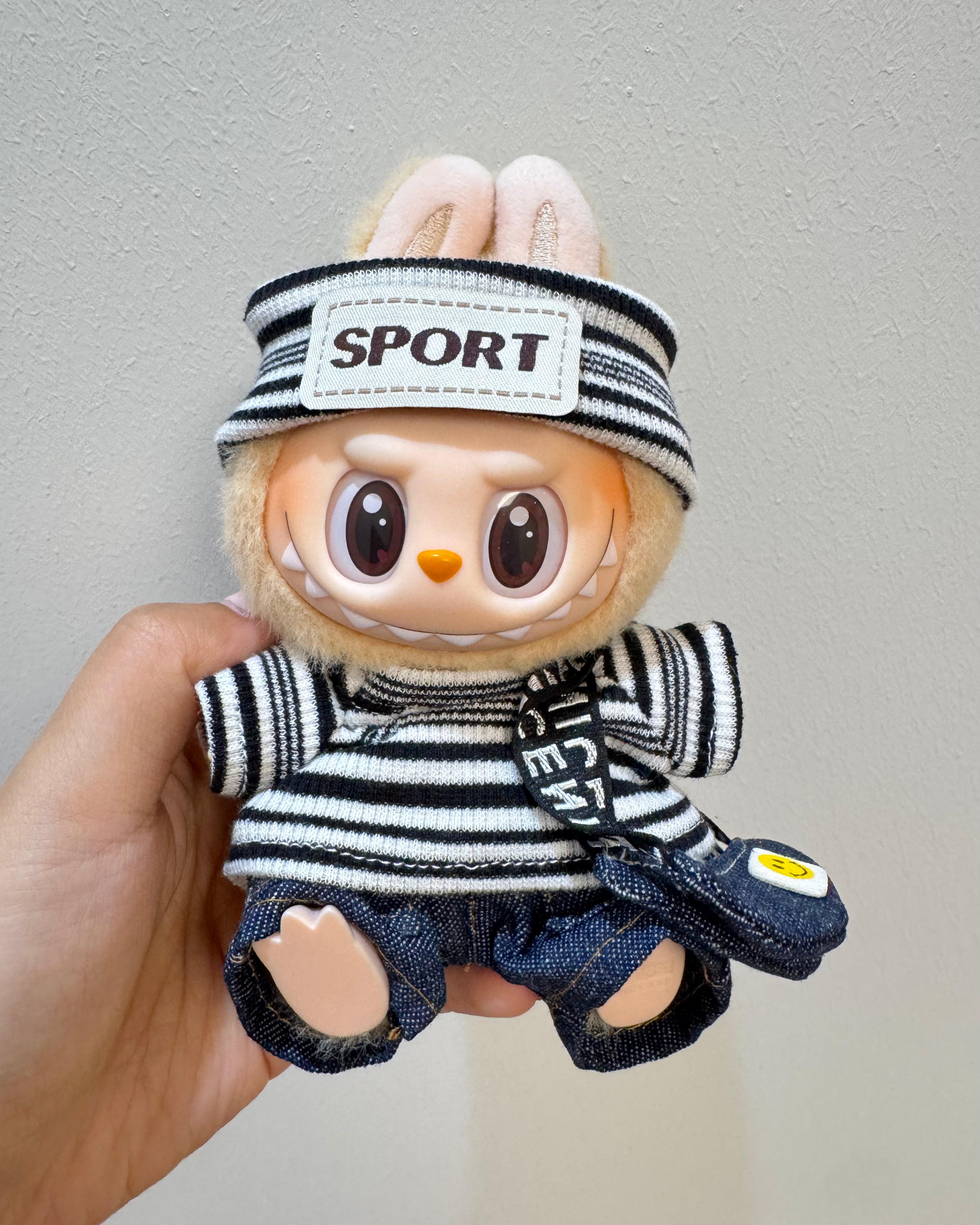 Doll Clothes - Sporty Streetwear Set with Crossbody Bag Doll Outfit