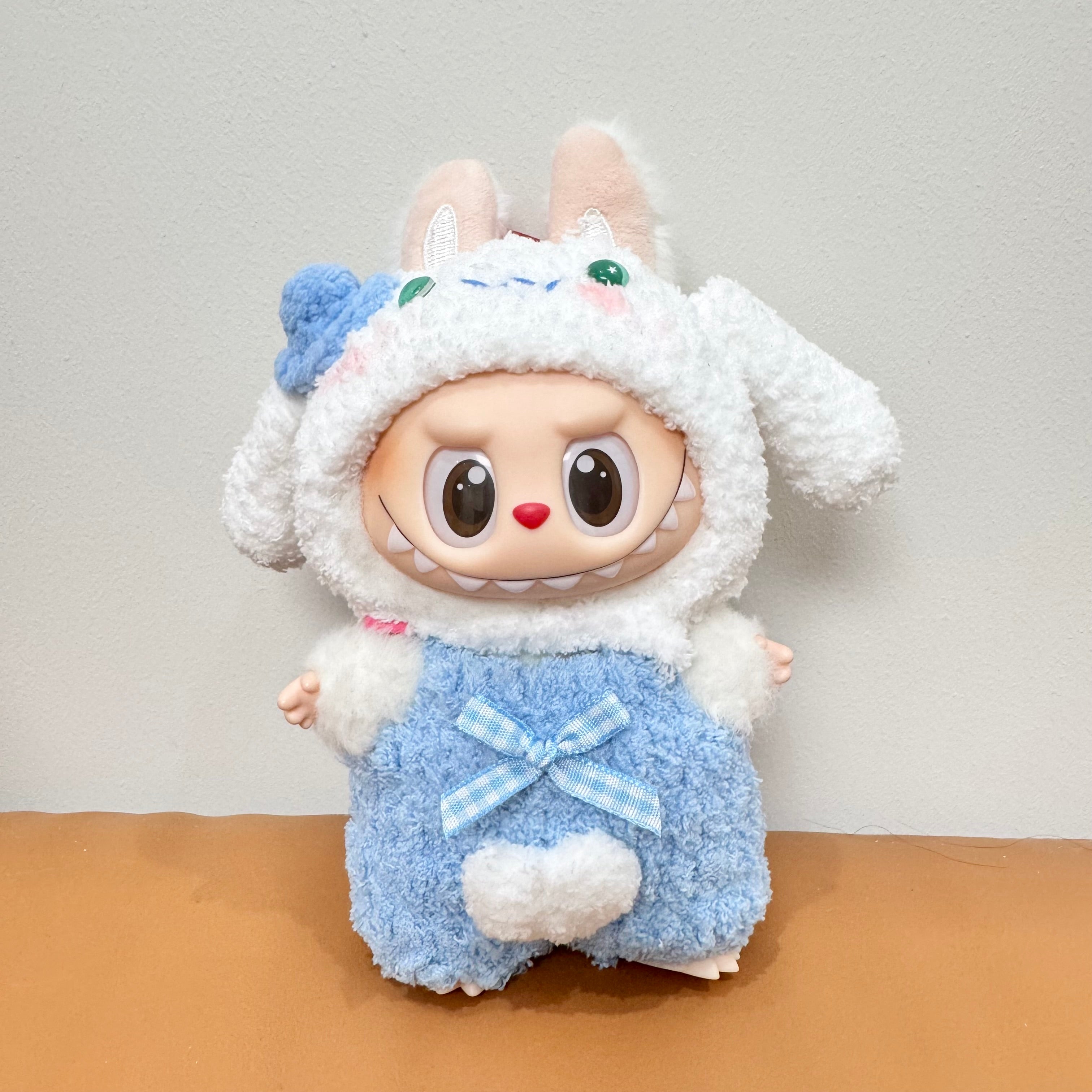 Labubu Doll Clothes Set for 6.7 Inches Dolls - Handmade Crochet Doll Outfit