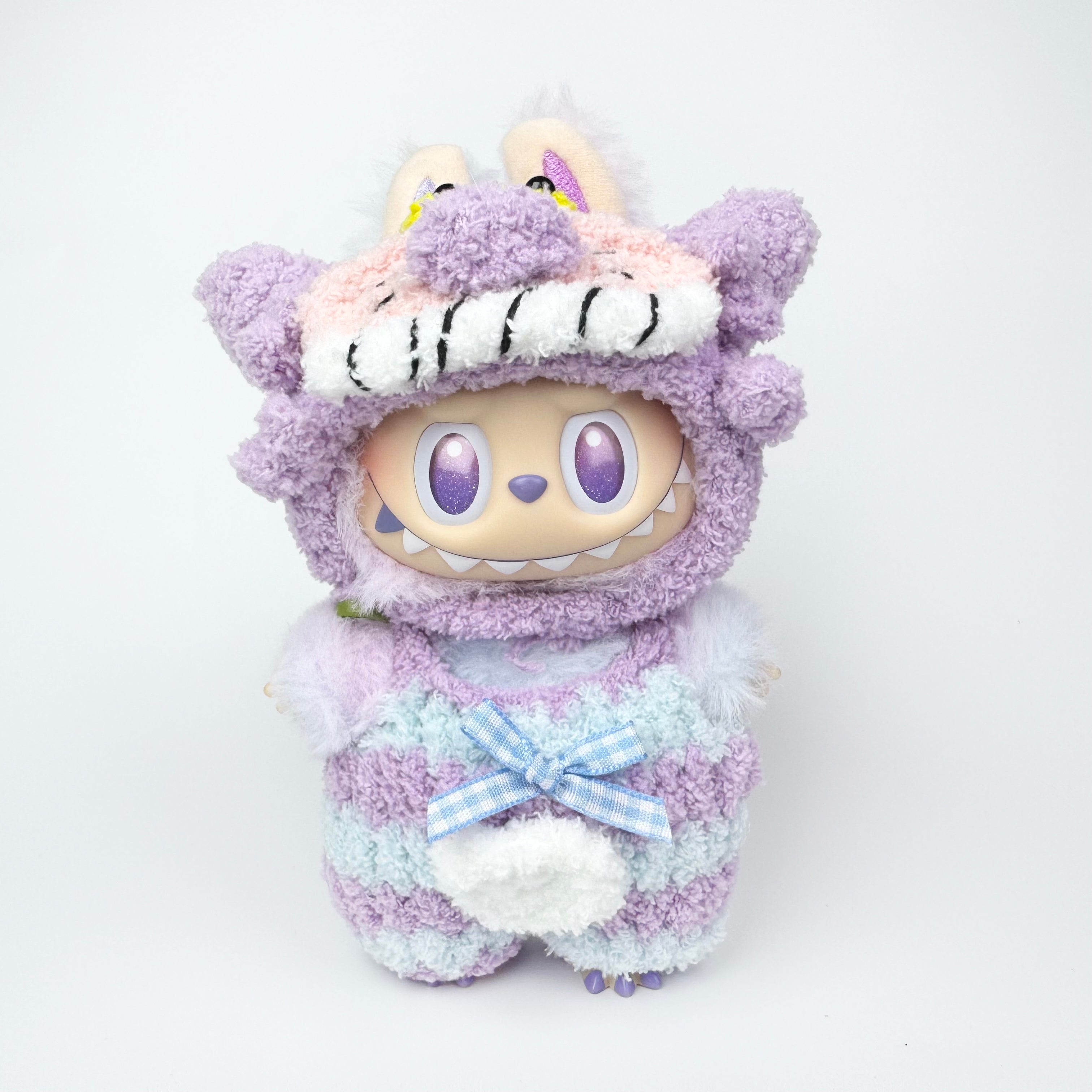 Labubu Doll Clothes Set for 6.7 Inches Dolls - Handmade Crochet Doll Outfit