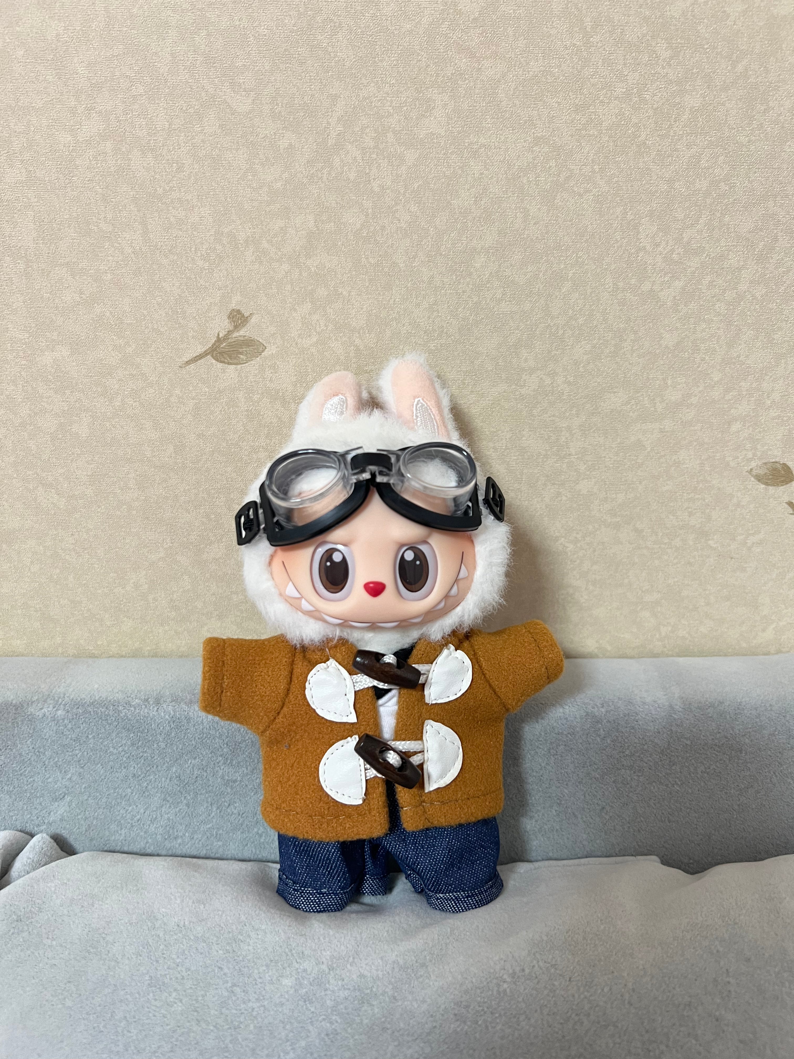 Doll Clothes - Retro Aviator Set Doll Outfit