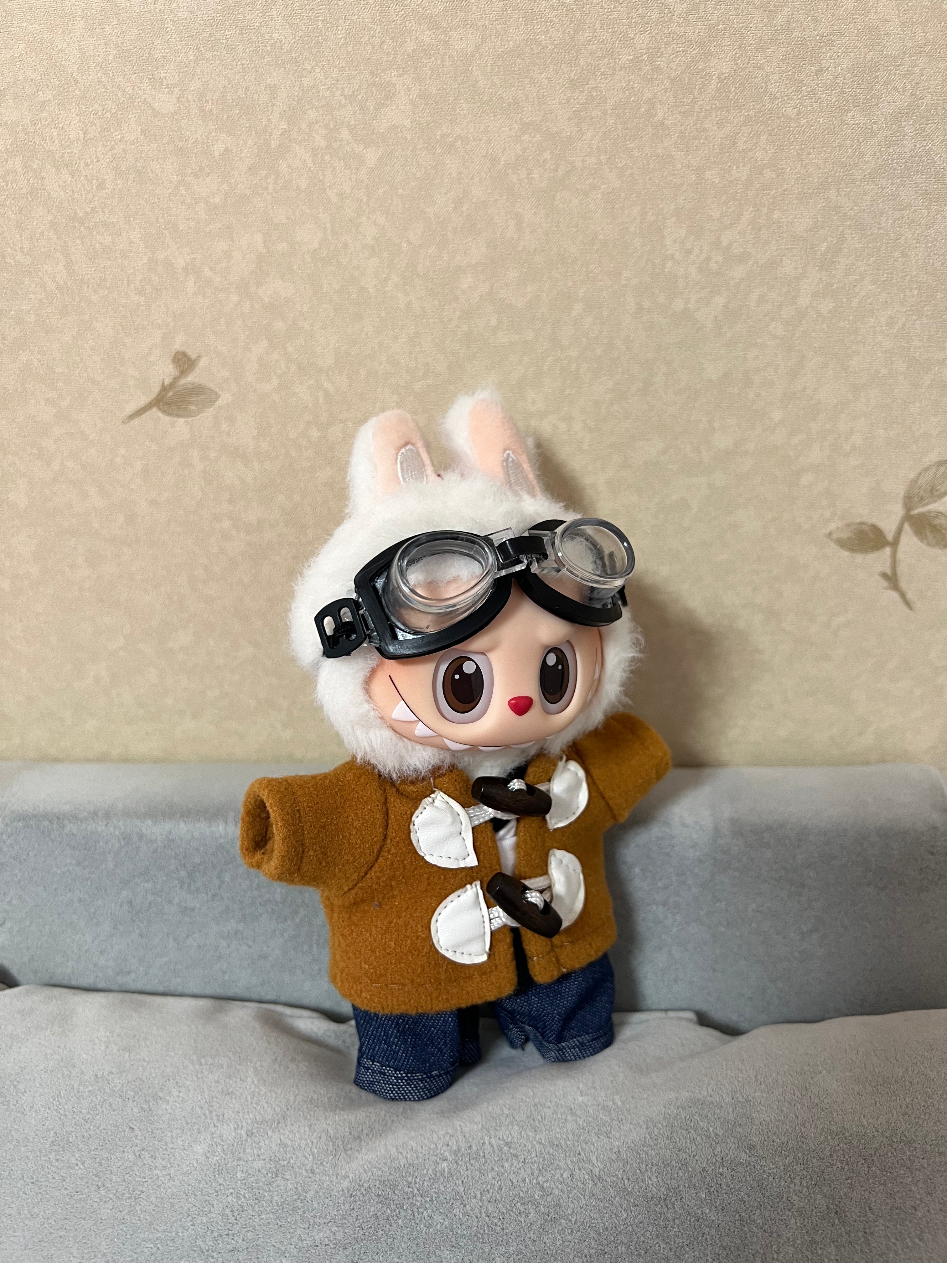 Doll Clothes - Retro Aviator Set Doll Outfit