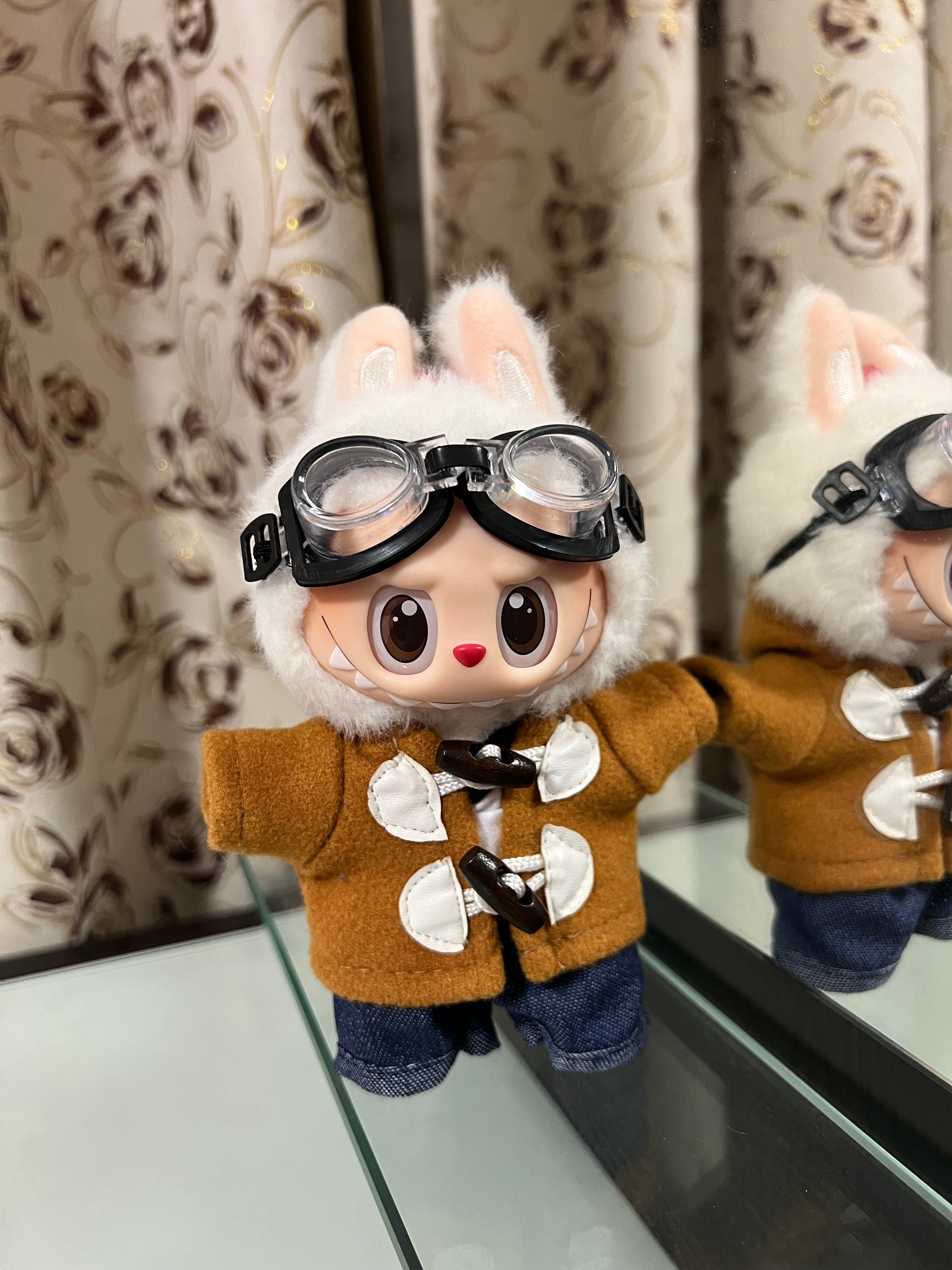 Doll Clothes - Retro Aviator Set Doll Outfit