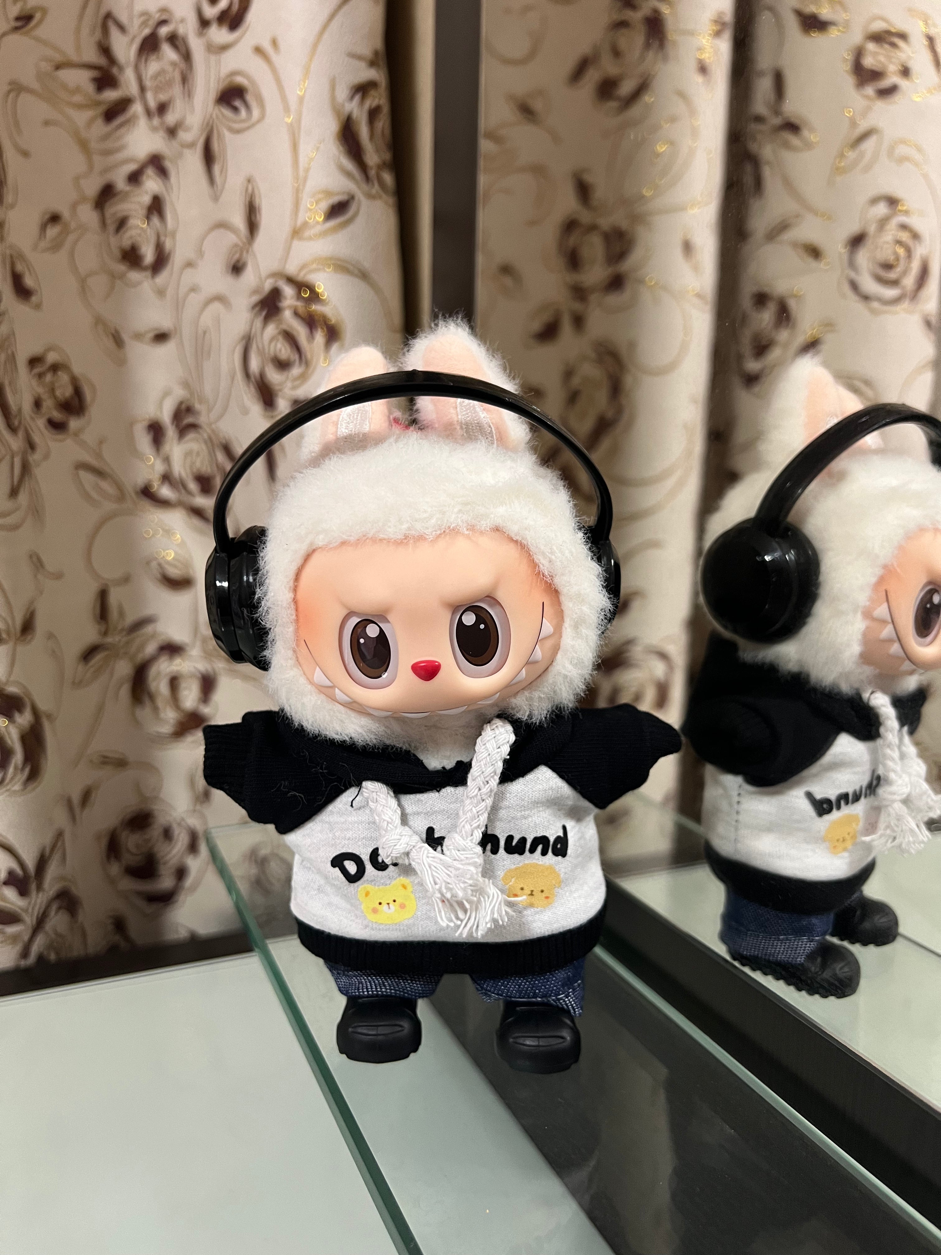Doll Clothes - Streetwear Vibes Set with Headphones Doll Outfit
