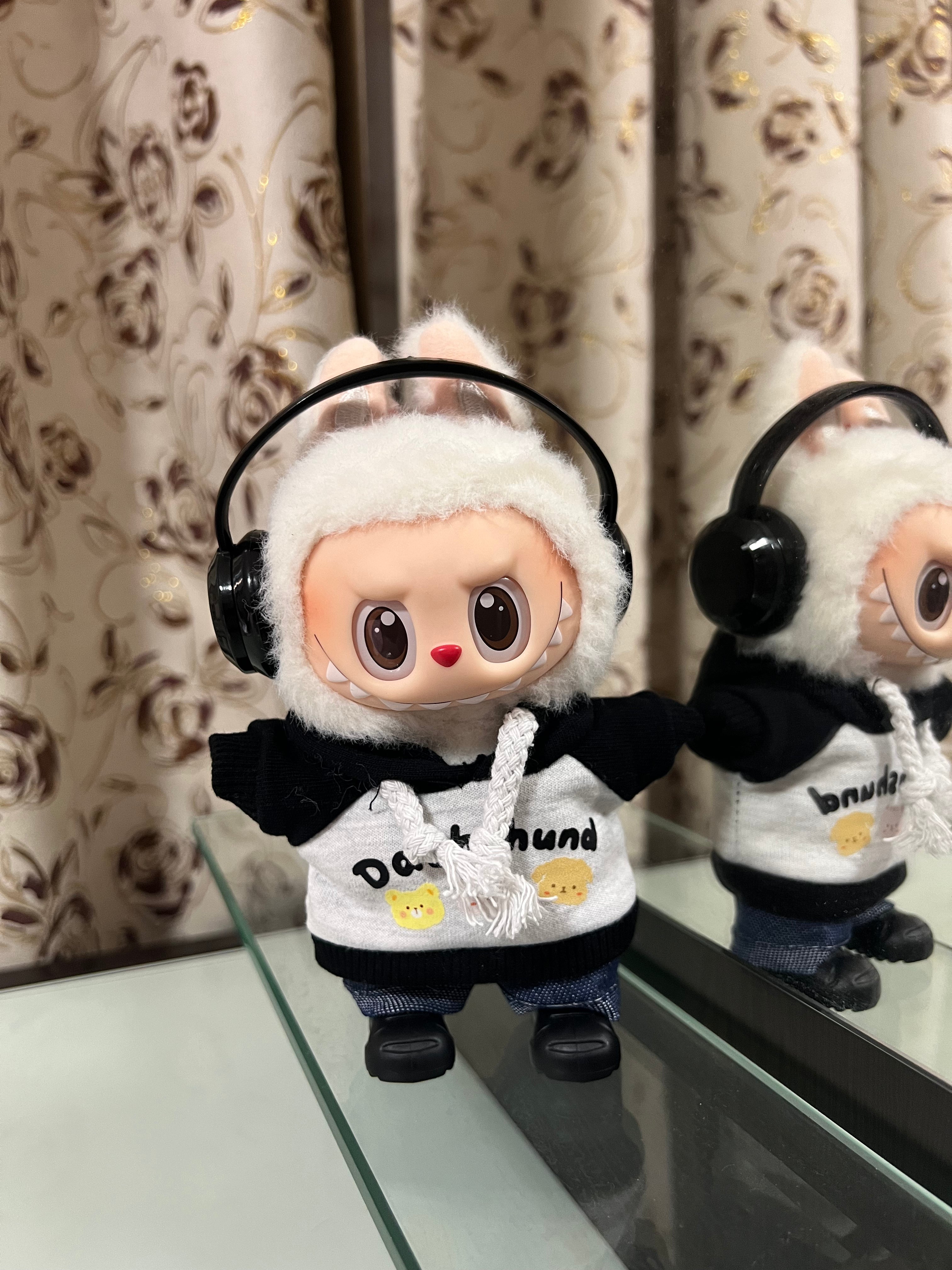 Doll Clothes - Streetwear Vibes Set with Headphones Doll Outfit