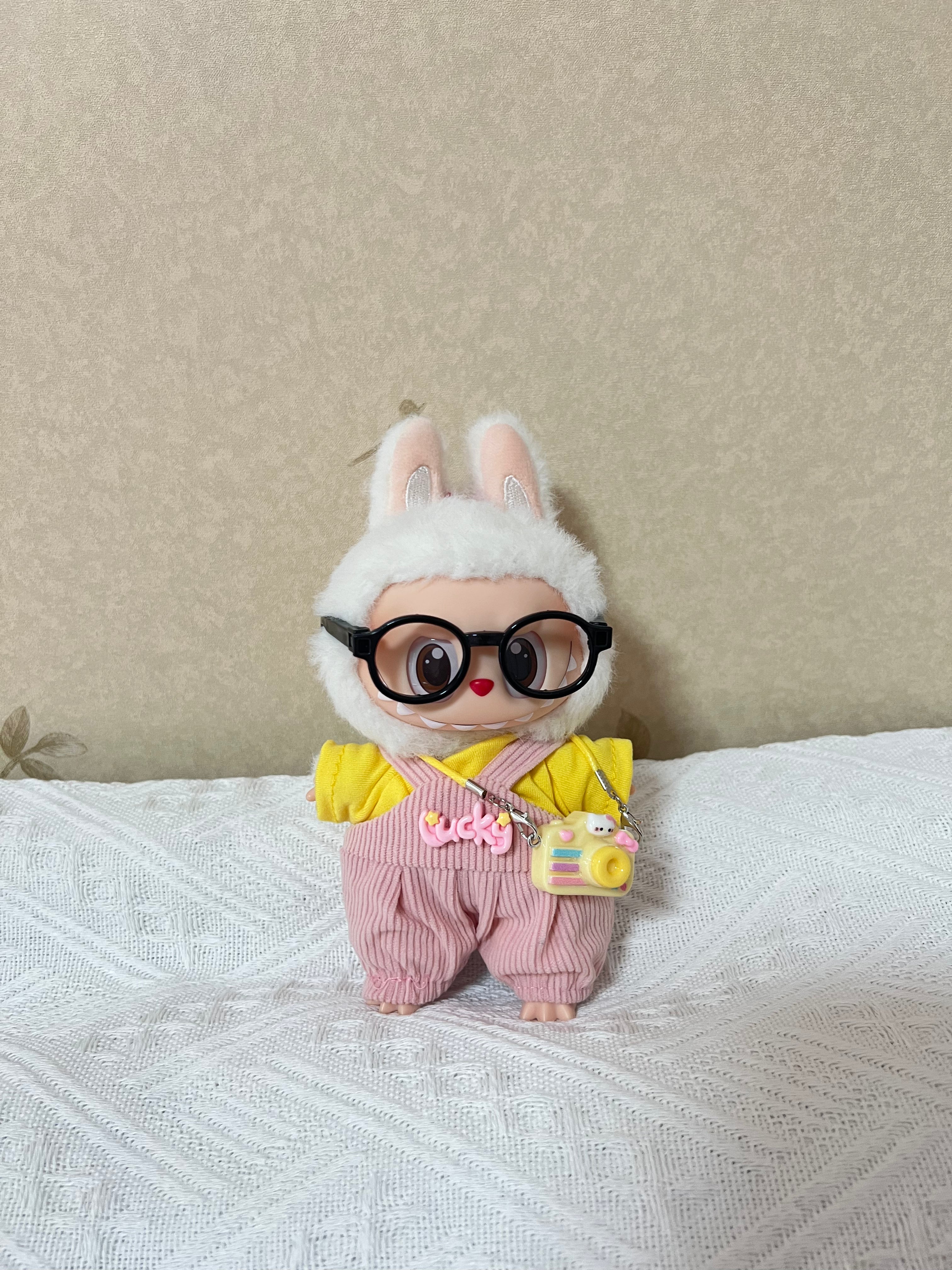 Doll Clothes - Sweet Photographer Set with Camera Charm Doll Outfit