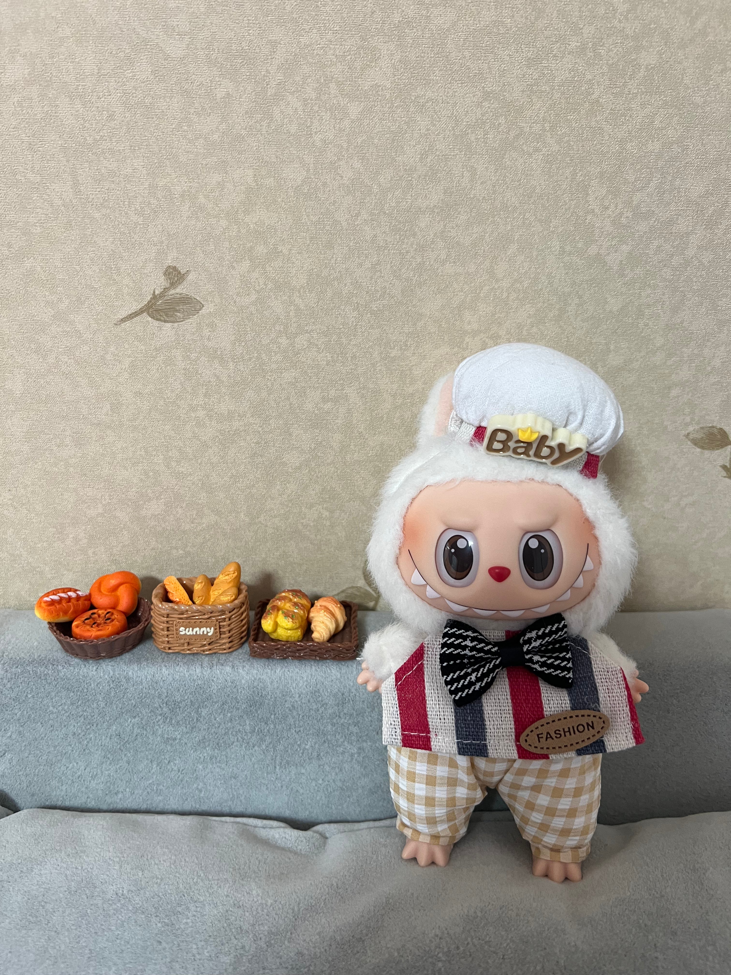 Doll Clothes - Little Chef Set with Chef Hat Doll Outfit