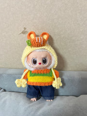 Doll Clothes - Carrot Bunny Set Doll Outfit