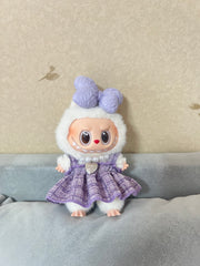 Doll Clothes - Graceful Lavender Princess Dress Set Doll Outfit