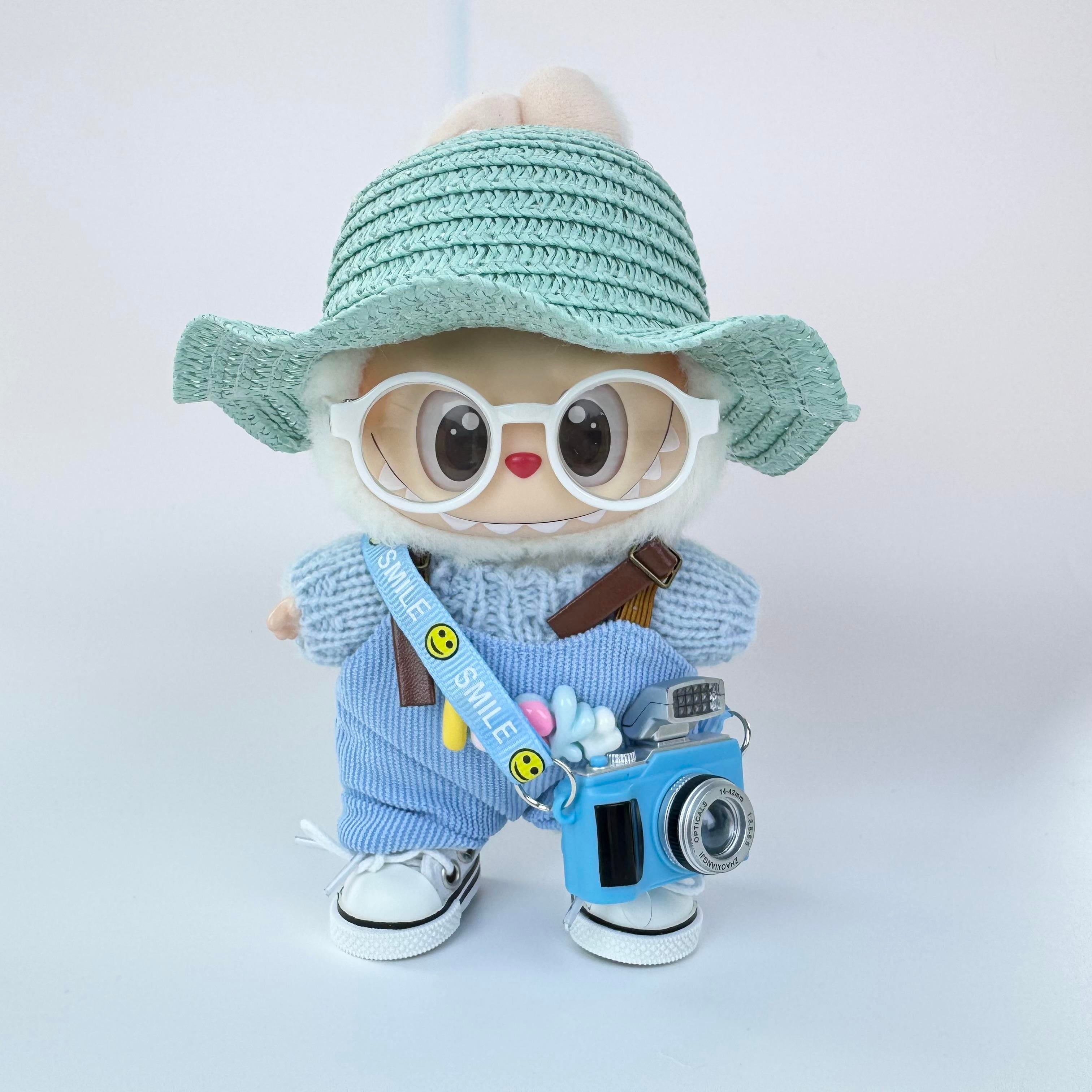 Doll Clothes - Lucky Summer Cool Blue Set Doll Outfit